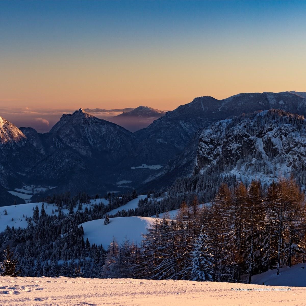 Skigebiet Lofer Heutal Hüttenurlaub im Skigebiet Lofer Heutal Alpen