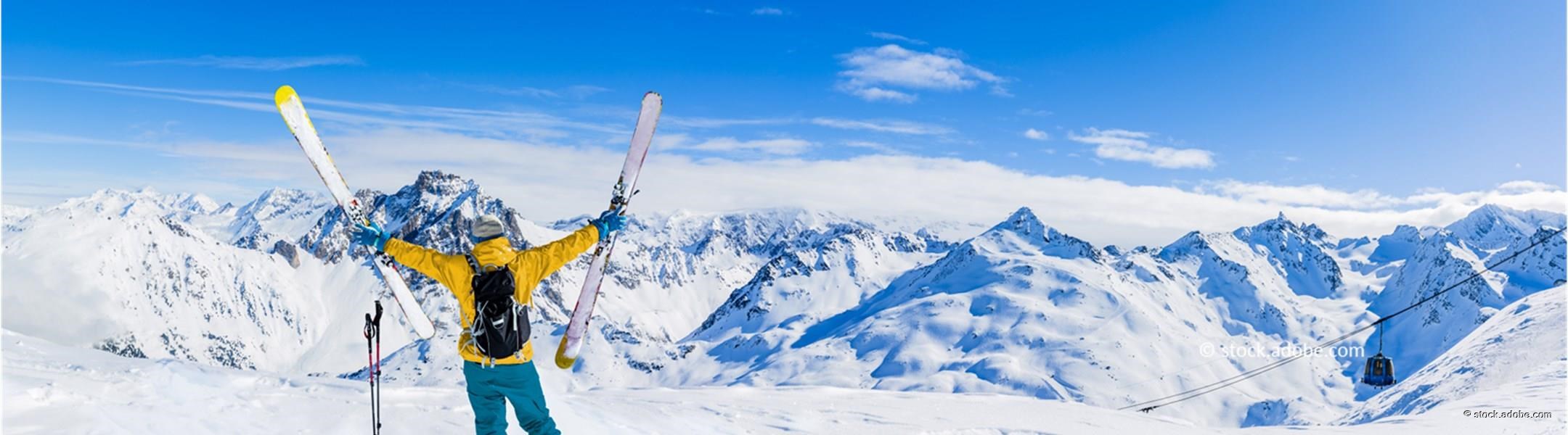 Skiparadies französische Alpen 