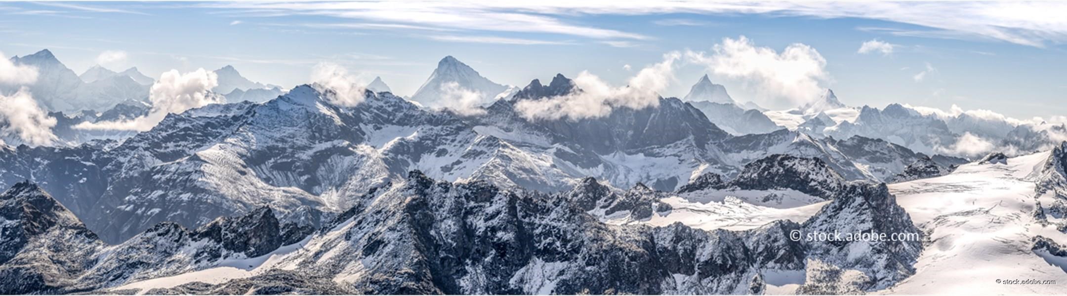 einzigartige Schweizer Bergwelt 