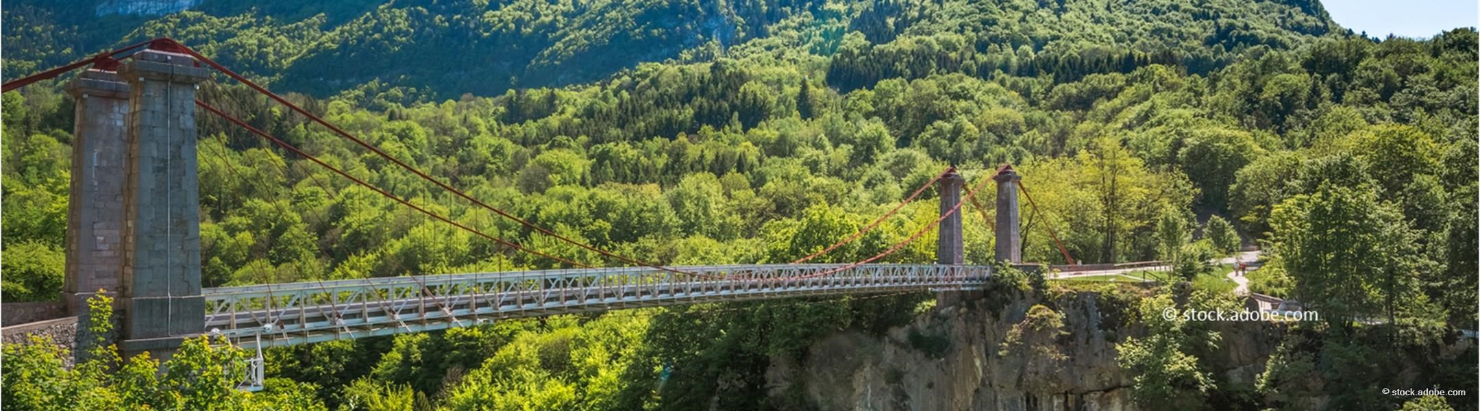 Le pont de l'Abîme Haute Savoie 