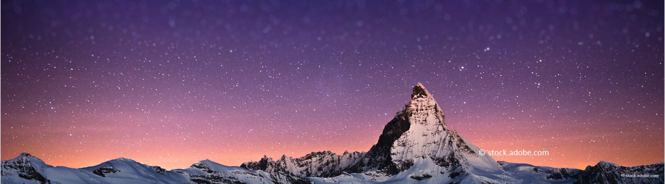 Matterhorn im Abendrot 
