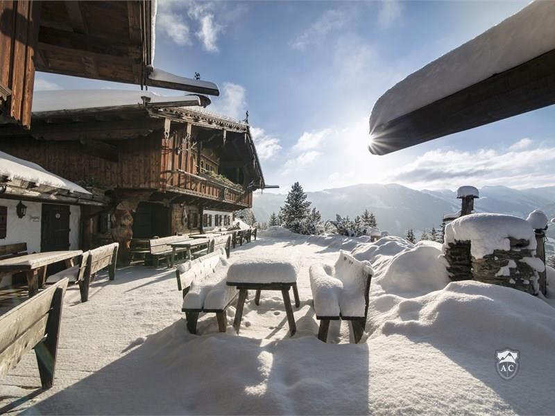 Winterstimmung über dem Alpbachtal