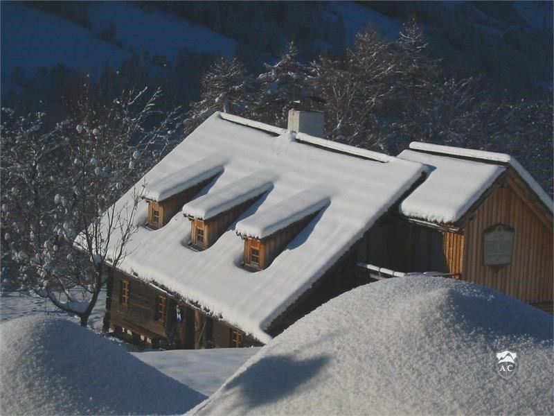 Landhaus im Schnee