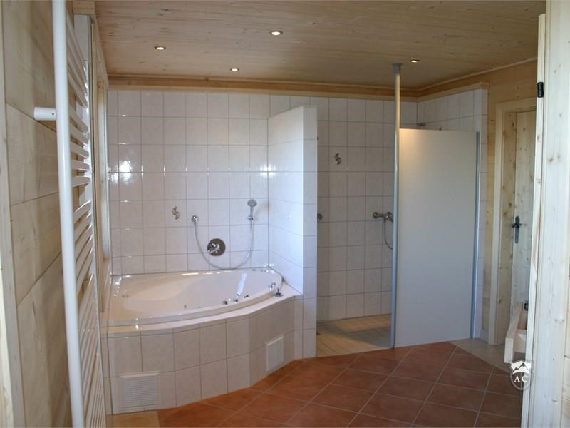 Badezimmer mit Sauna, Chalet 1