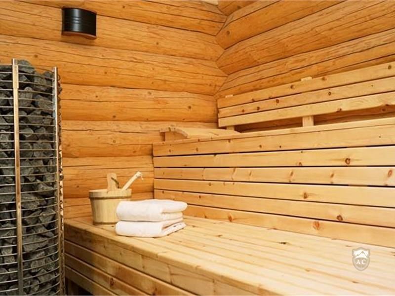 Innenansicht Sauna