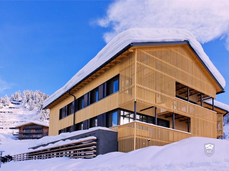 Chaletsuiten Stuben am Arlberg Gebäude Typ 1