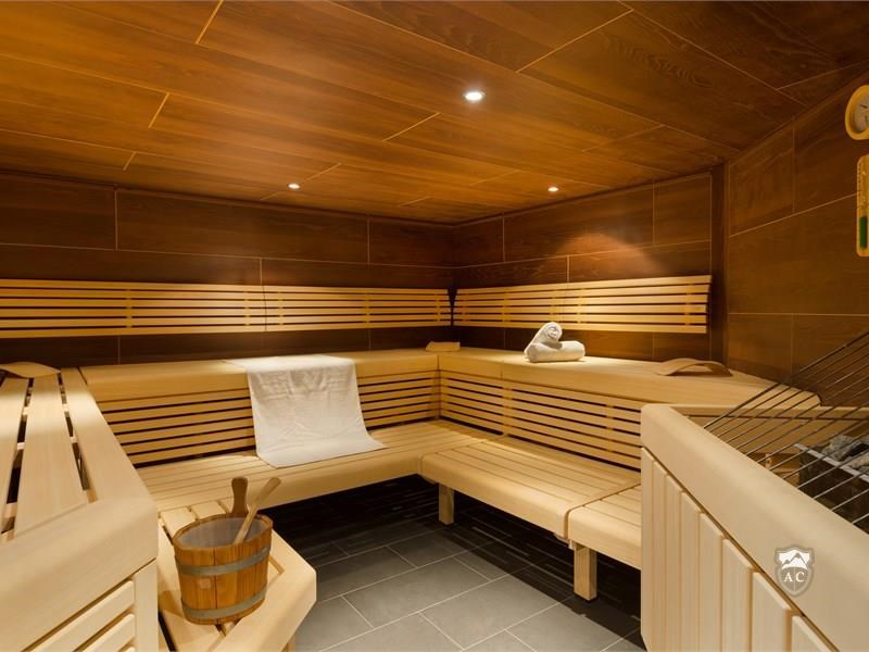 Finnische Sauna im Hotel