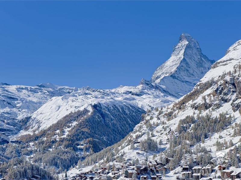 Ausblick auf Matterhorn