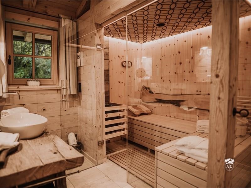 Sauna im Apartment 1