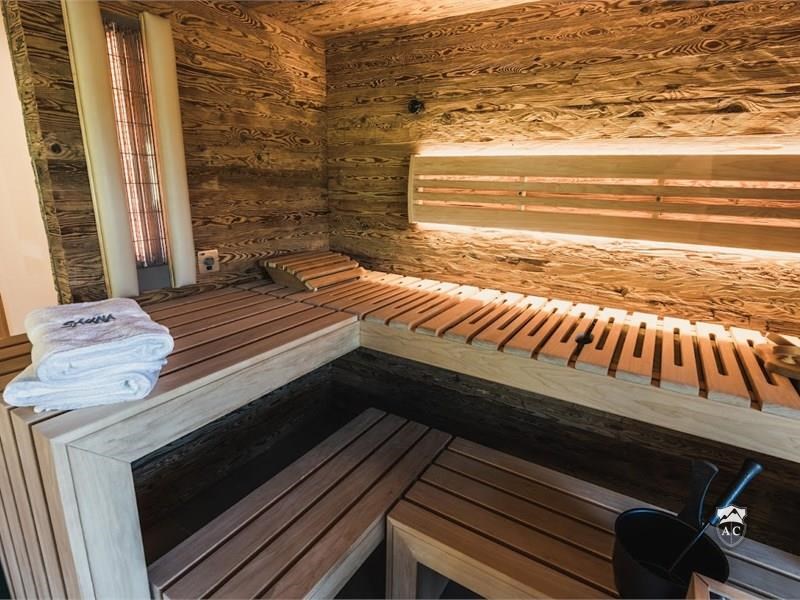 Private Sauna im Chalet