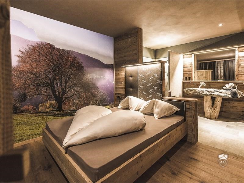 Schlafzimmer mit Doppelbett_Lodge1