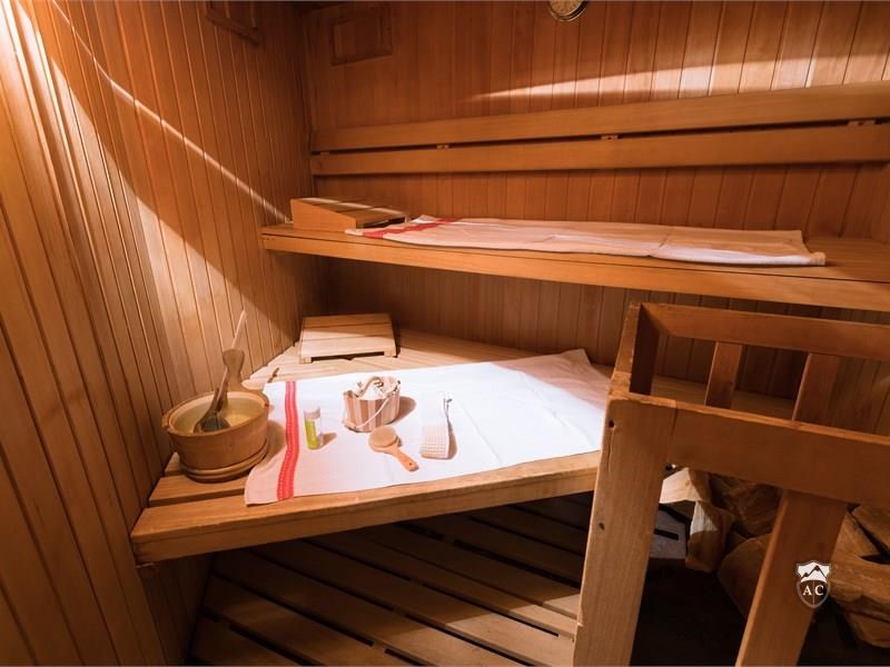 Sauna im Chalet