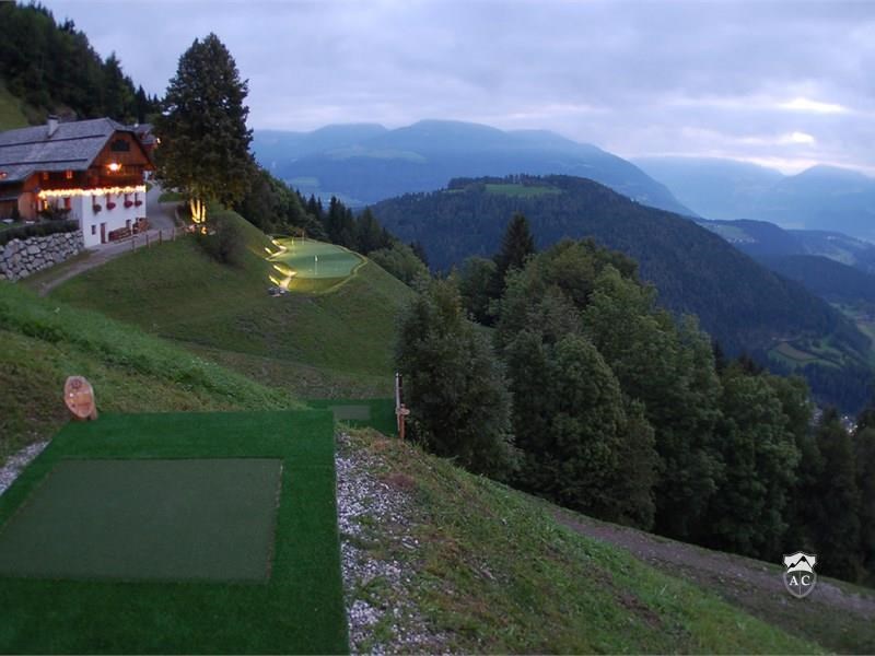 Einzigartiger Golfplatz vor der Lodge