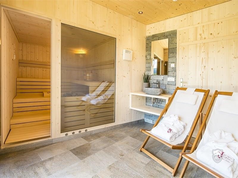 Privater Wellnessbereich mit Sauna