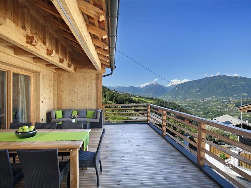 Panoramablick vom Chalet