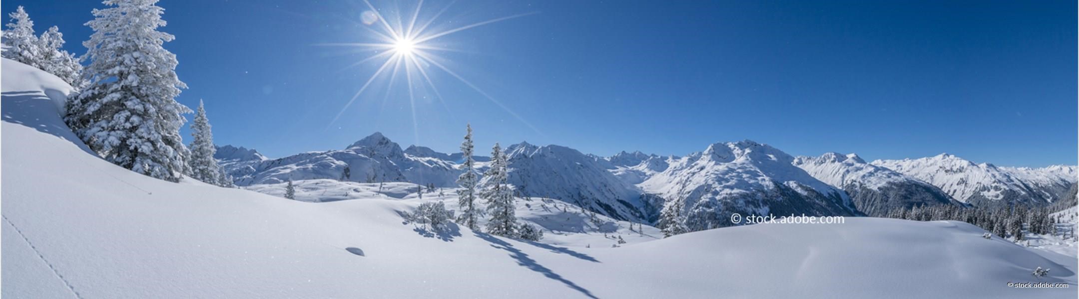 Winterlandschaft Vorarlberg 