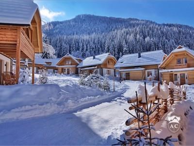 Chalets im Winter