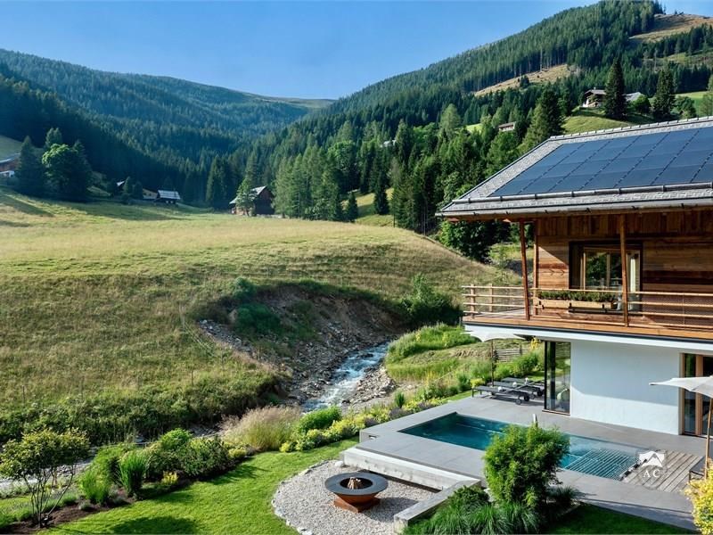 Lage Und Blick Des Wellnesschalets