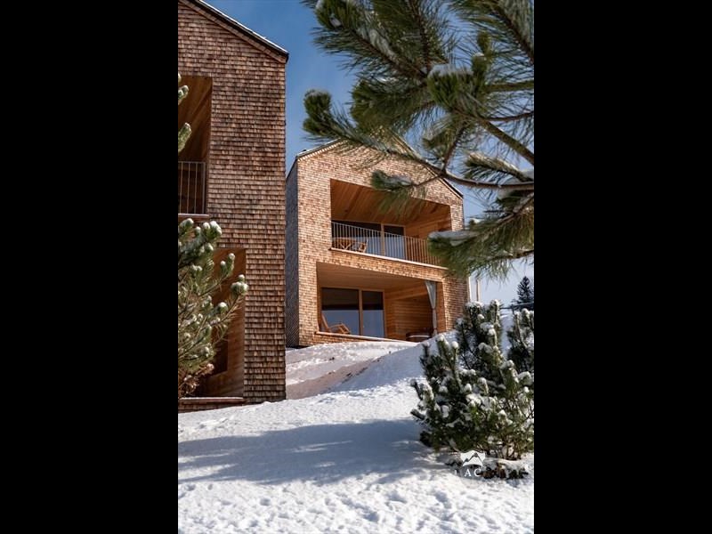 Design Chalet Im Winter