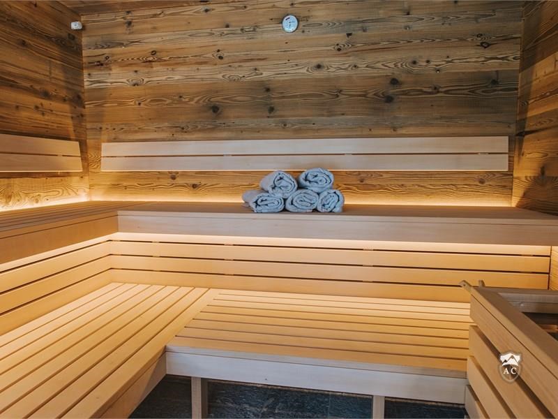 Innenansicht Sauna