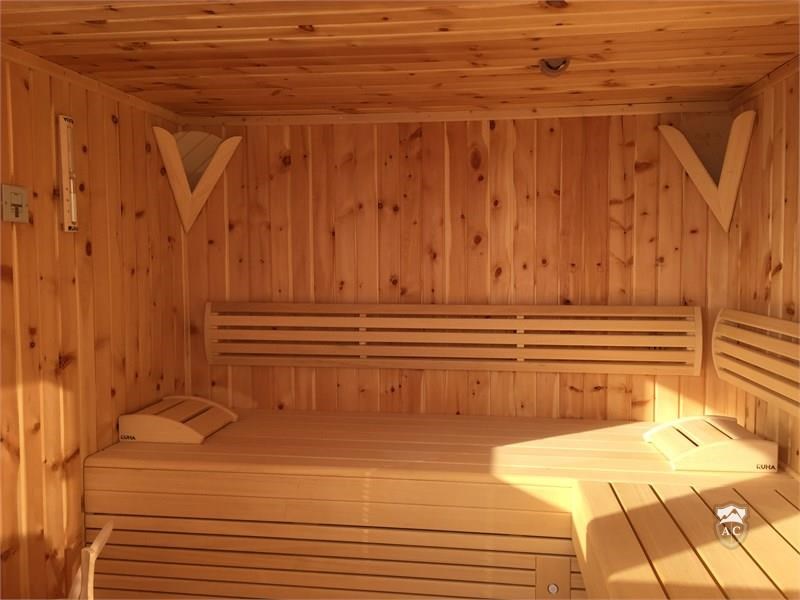 Sauna Innenansicht
