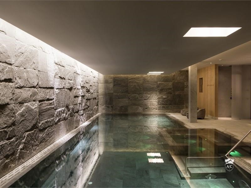 Privater Pool im Chalet