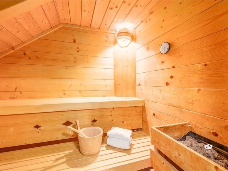 Private Sauna im Chalet 1
