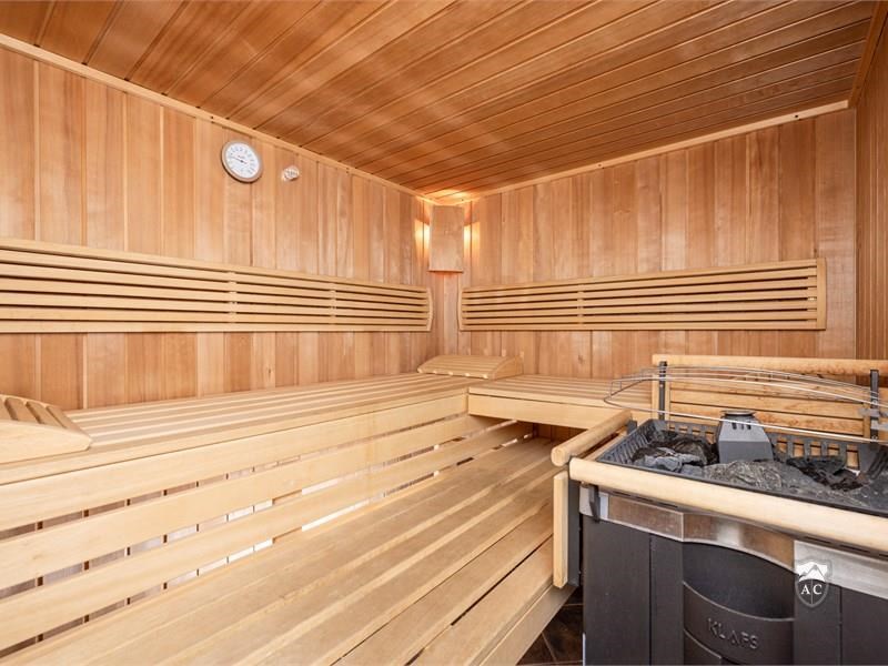 Innenansicht Sauna