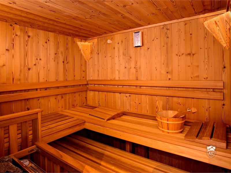 Innenansicht Sauna