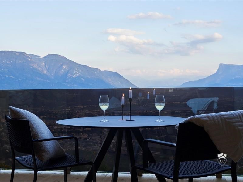 Atemberaubende Aussicht Vom Balkon