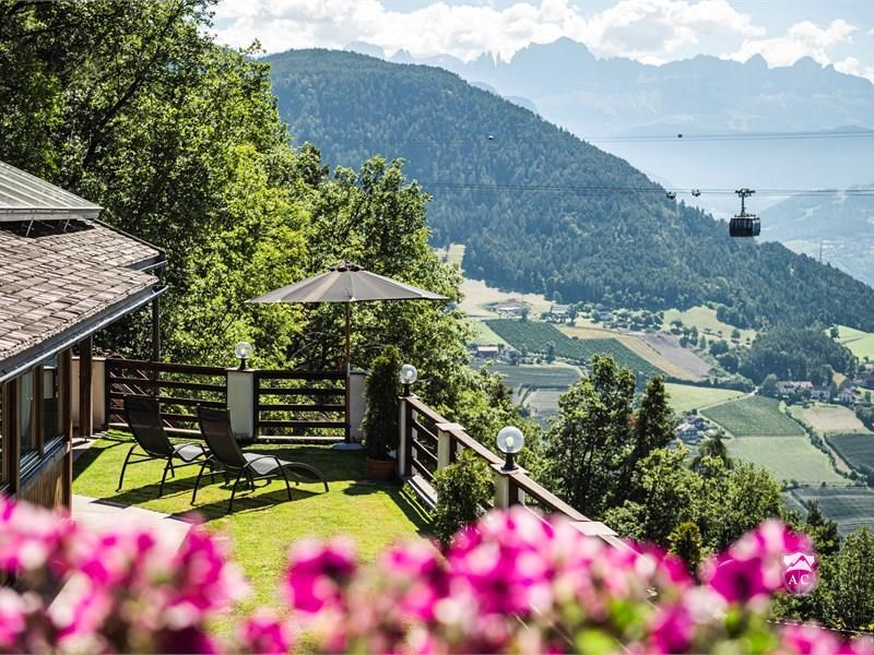 Blick Von Oben Auf Die Seilbahn