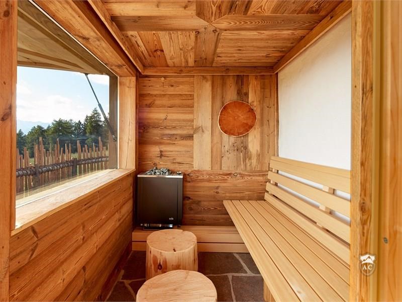 Private Sauna mit Panoramablick
