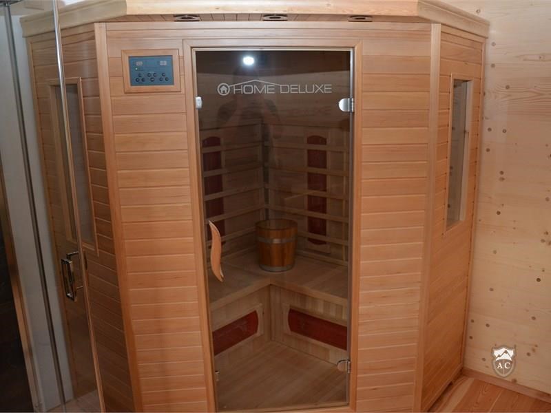 Sauna in den Chalets