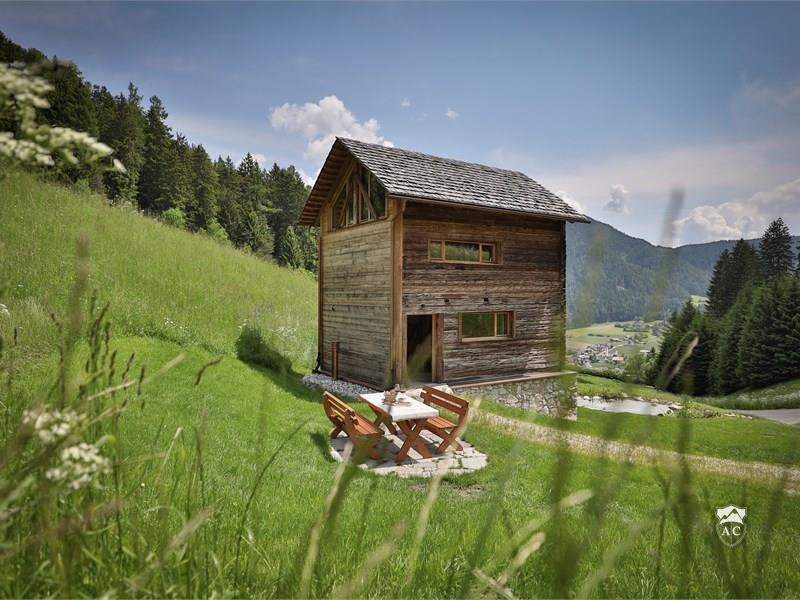 Idyllische Lage Des Wellnesschalets Antholzertal